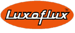 Current company logo Luxoflux logo